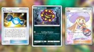 Best supporting cards in this deck (Image via The Pokemon Company)